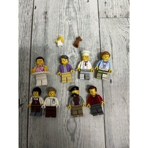 Lego Assembly Square Minifigures Only Lot Of 10